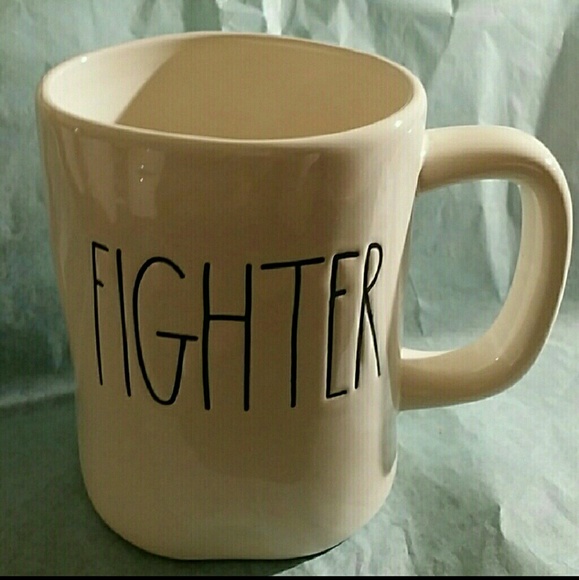 rae dunn Other - Rae dunn FIGHTER mug